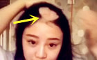 美女电钻啃玉米成秃顶