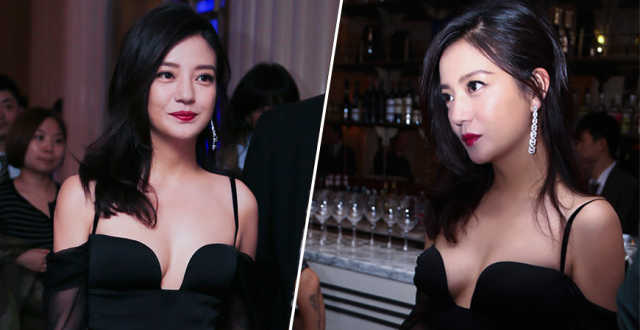 组图:人妻 赵薇 胸前大解放 着 黑裙 上演极致诱惑