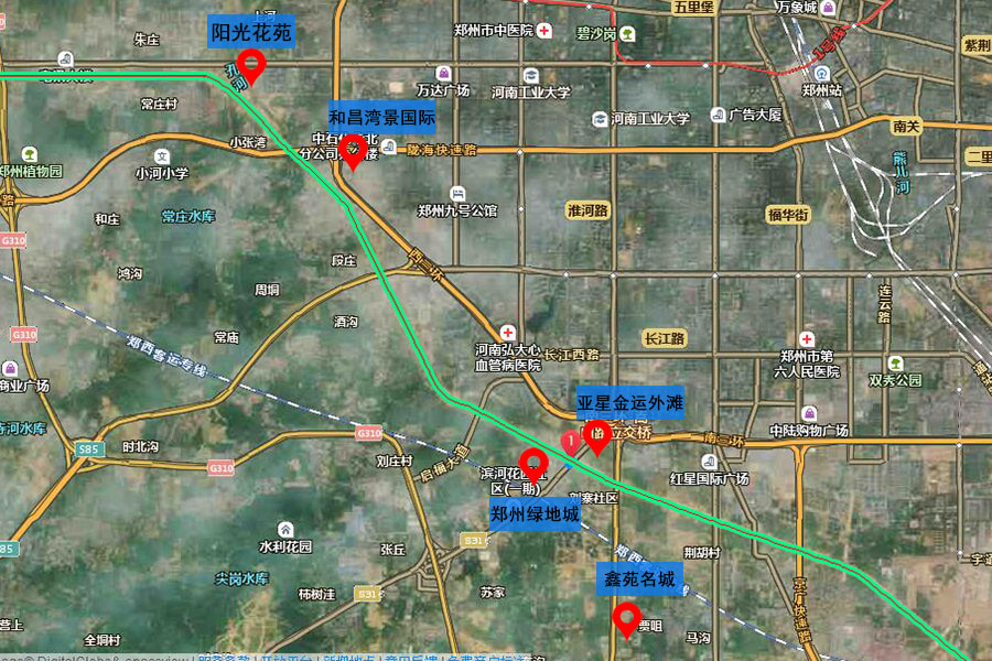 这个夏天周末去哪儿玩? 郑州公园地图总攻略