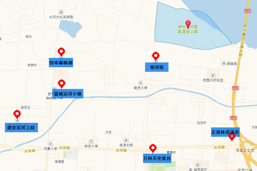 这个夏天周末去哪儿玩? 郑州公园地图总攻略