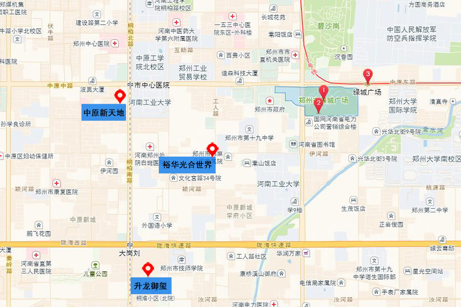 这个夏天周末去哪儿玩? 郑州公园地图总攻略