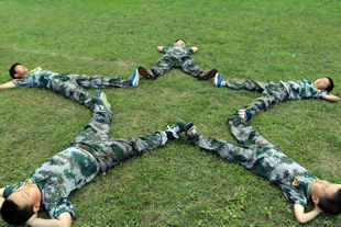 2015暑期少年军校 青少年体验式成长训练营