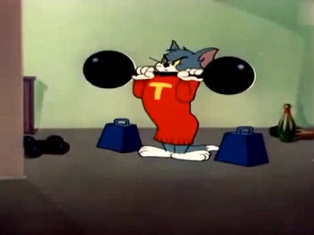 猫和老鼠:汤姆不适合穿红色衣服,贼丑!