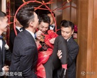 罗仲谦婚礼上扮轻松熊 唱《分分钟需要你》示