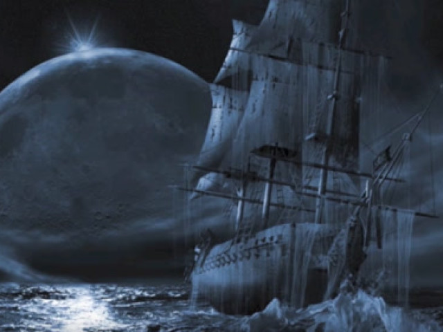大海上的传说,"幽灵船"飞翔的荷兰人.传说碰到它的船只都会沉没