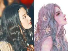 明星手绘图:刘亦菲似花仙子,王俊凯"漫画脸",易烊千玺不敢认