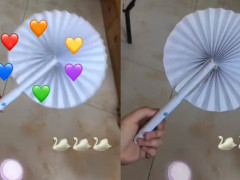 "仙女棒"拍照火了,忍了折扇,看到"天使的翅膀,秀儿:盘!
