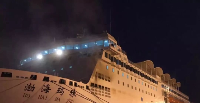 "渤海玛珠"午夜海上失火亲历者:是的,人很脆弱