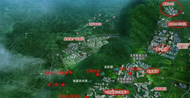凯州新城,德阳与中江对接成都东进下的一盘大棋