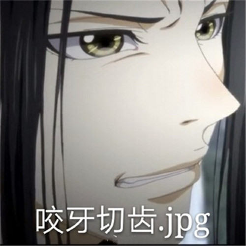 一组《魔道祖师》搞笑表情包:钟爱金子轩迷人的朱砂痣