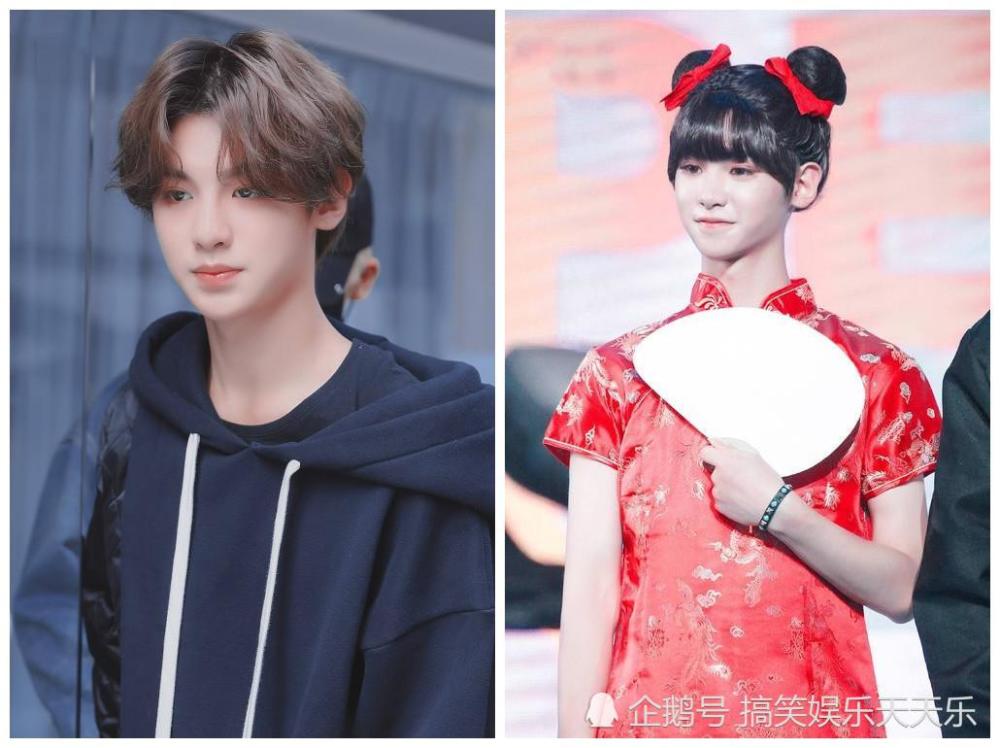 npc"穿裙子前vs后"蔡徐坤休闲丞丞女神,看到他:爱了爱