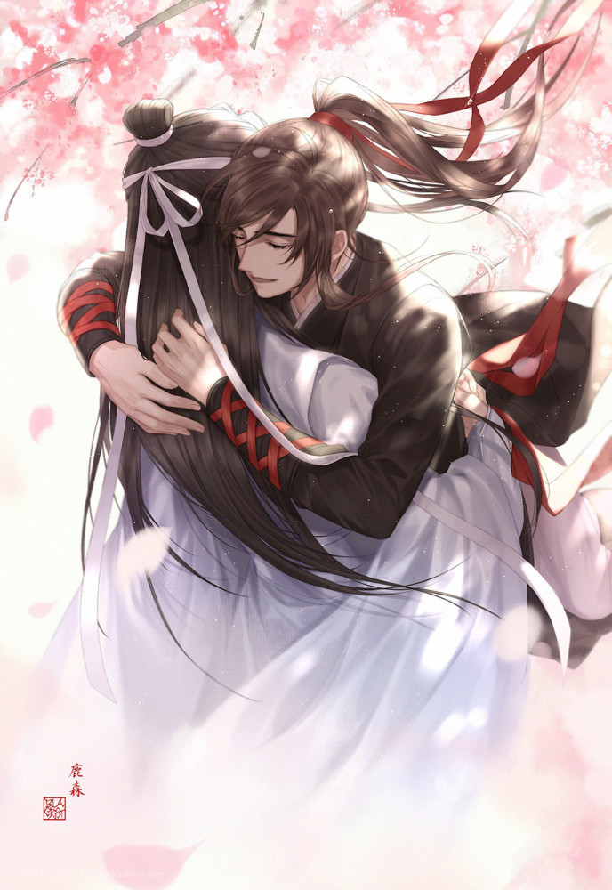 《魔道祖师》高清壁纸:最后一张魏无羡变成人鱼啦,太帅了!