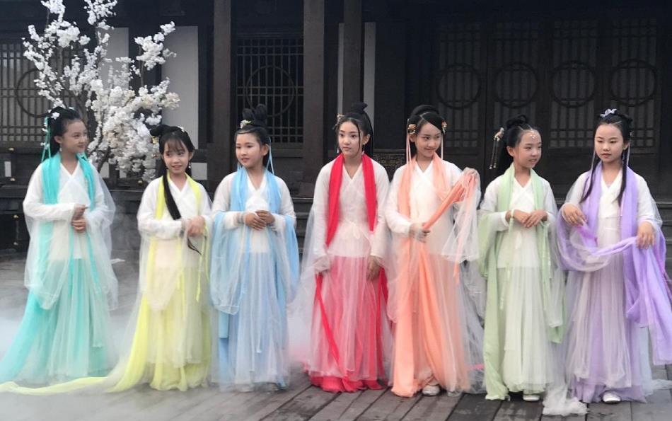 小戏骨,红楼梦,七仙女,美女,童星