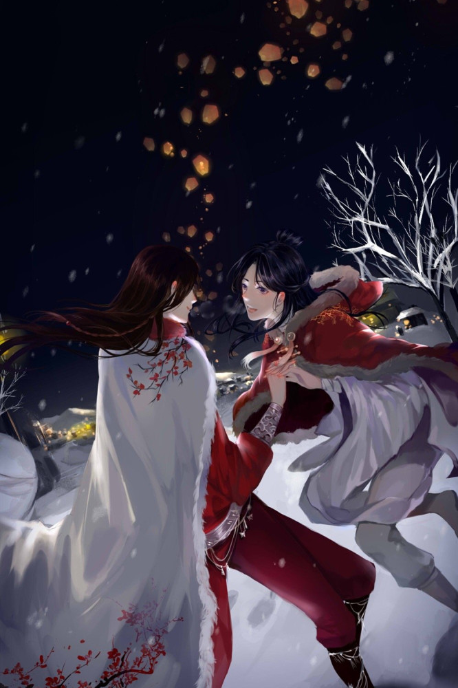 娱乐,动漫,天官赐福,花怜cp,壁纸