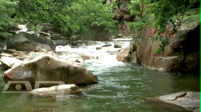 今天去北九水的,赚了!潭水清澈,景色绝美!