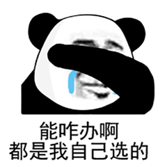 沙雕熊猫头表情包