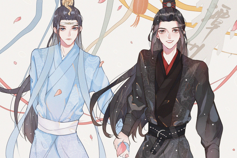 《魔道祖师》高清壁纸:最后一张幼年版蓝忘机看起来好