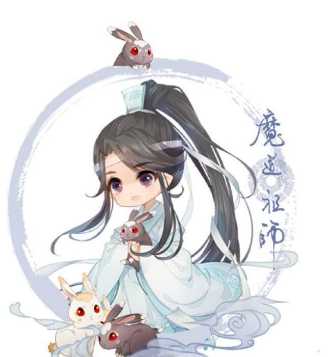 《魔道祖师》q版头像,这批萌系的古风美男,让我在线泛滥少女心