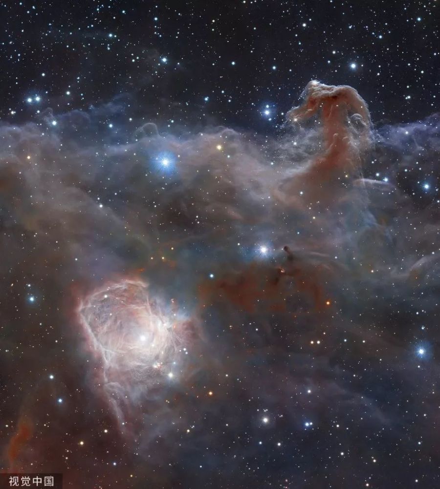 哈勃望远镜拍摄到马头星云
