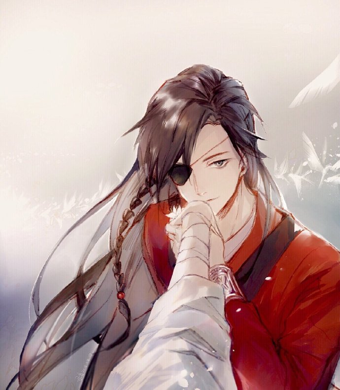 国风漫画《天官赐福》壁纸,为你明灯三千,为你花开满城