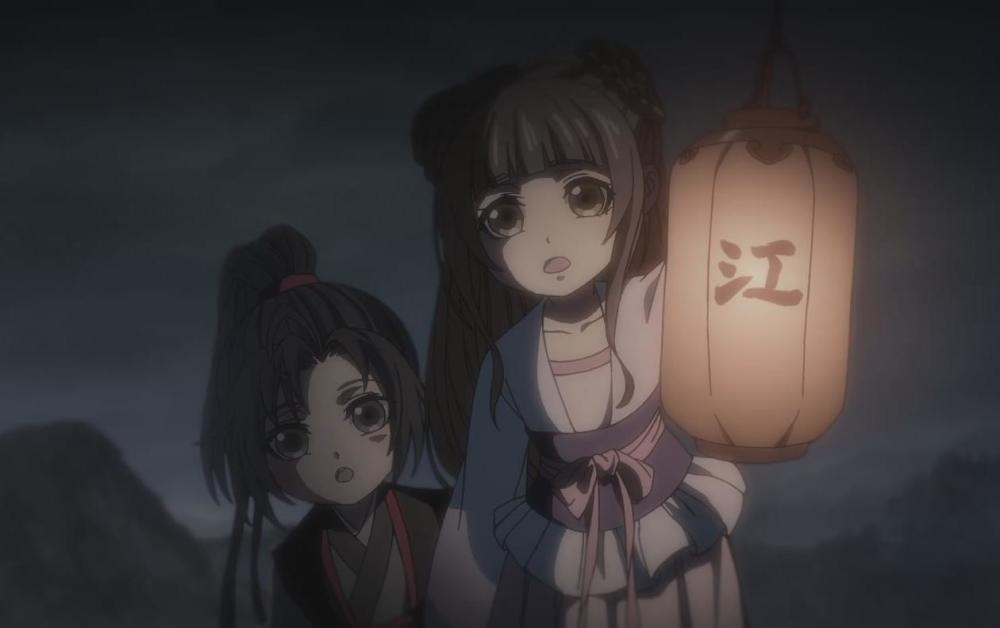 魔道祖师,魏无羡江澄江厌离童年回忆开启,云梦三小只超萌