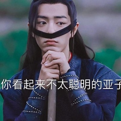 《陈情令》搞笑表情包:看到魏无羡"不太聪明的亚子"!