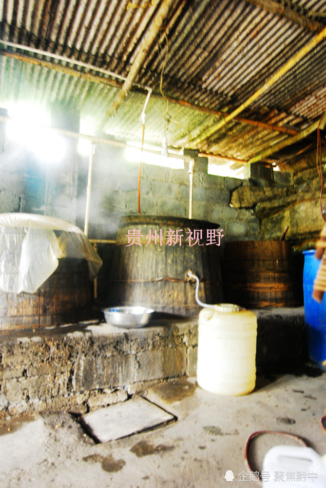 酿酒作坊一角.