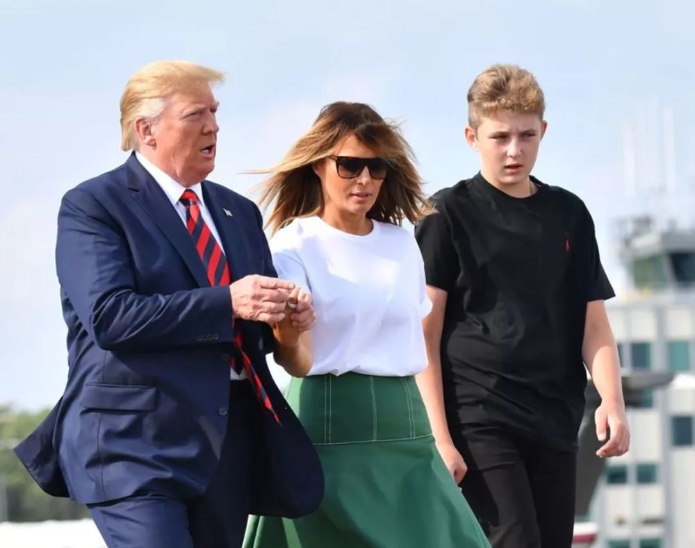 特朗普,梅拉尼娅,第一夫人,小巴伦,巴伦特朗普