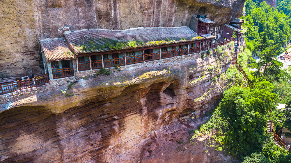石窟,云崖寺,丹霞山,寺庙