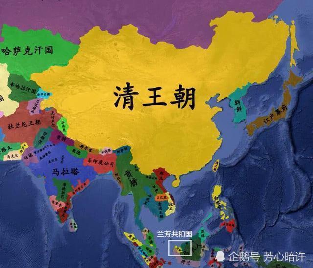 罗芳伯,兰芳共和国,台湾,清朝,开辟