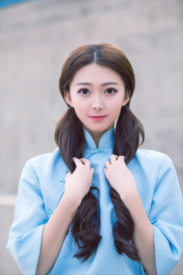 校园女神们,民国风校服超有气质