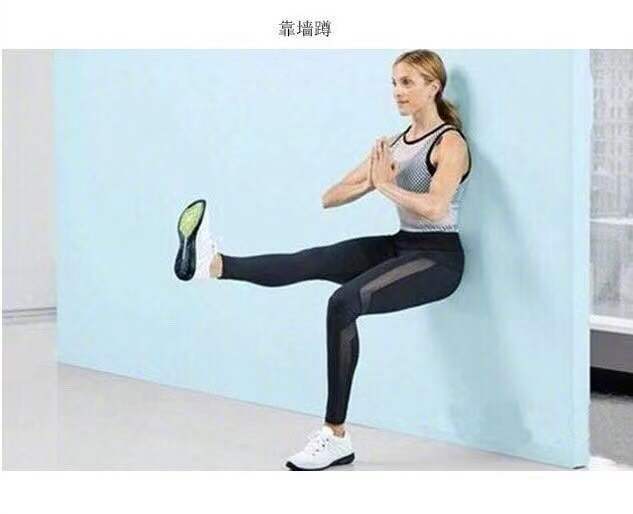没时间去健身房?只需一面墙,五个动作减脂塑身,随时练