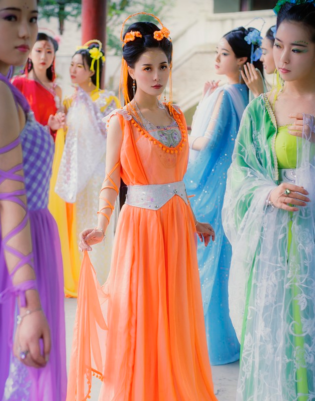 小姐姐cos七仙女,每一个都像是仙女下凡,你最中意哪位