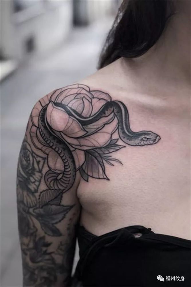 十二生肖-蛇纹身图案