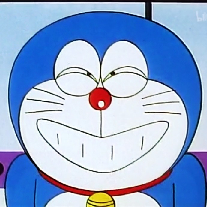 哆啦a梦生气头像,高清无水印