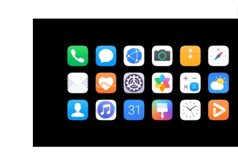 ui用色更加大胆,华为emui10也算是突破自己曾经的谨慎,在图标配色上也