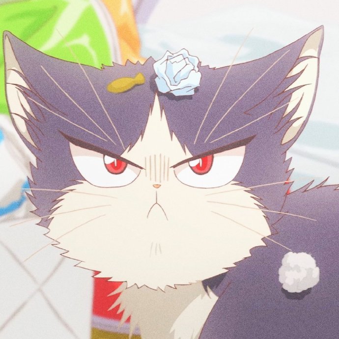 动漫图:猫咪凶凶的也很可爱啊-看点快报