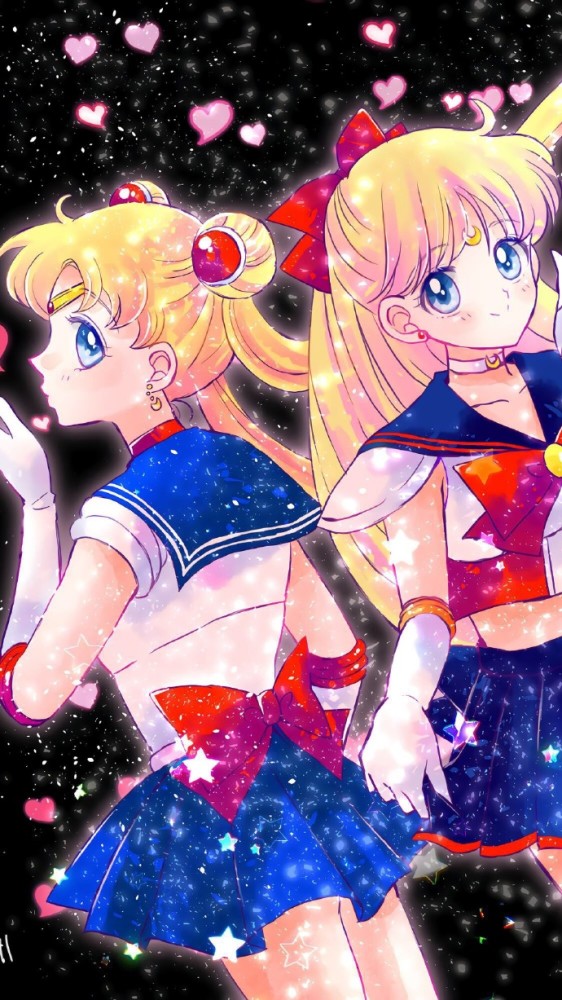 精选二次元少女壁纸:美少女战士,这款画风的美少女们好漂亮