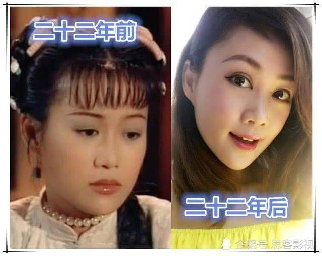 陈小春版《鹿鼎记》22年演员前后对比,阿珂美到犯规