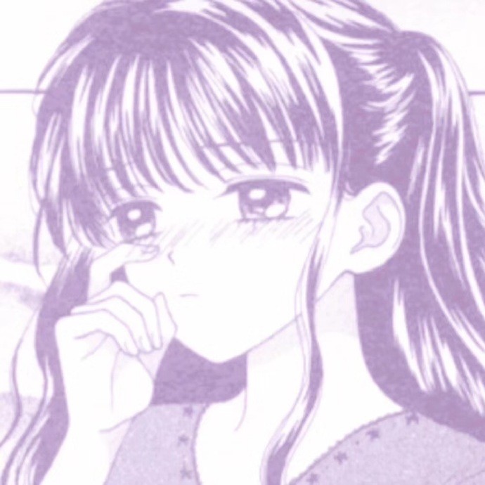 动漫头像:扎双马尾的女孩,眼睛大大的