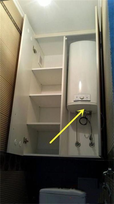 热水器能装柜子里吗?师傅:分情况,这种热水器包起来就