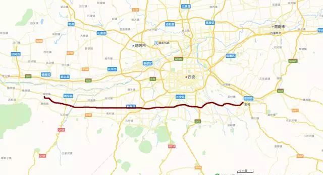 西安"南横线"已经升级为国道,从鄠邑区到蓝田县一路都
