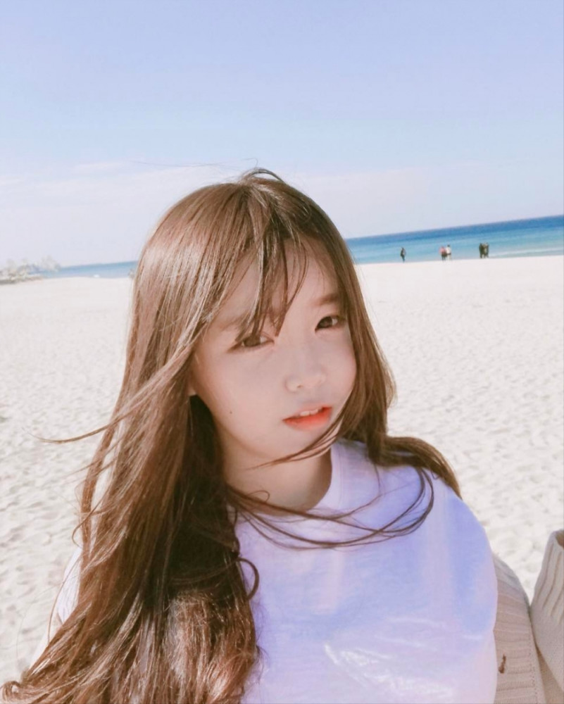 韩国甜心,沙滩阳光风格摄影