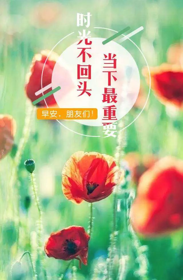 正能量早上好问候语句子 发朋友圈早安的句子励志阳光