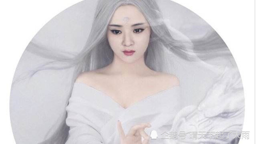 女星古装白发造型,赵丽颖冷艳,杨幂一般,看到刘诗诗:心已凉透