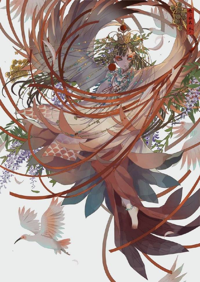 二次元画师七原的作品,这画风简直帅炸了