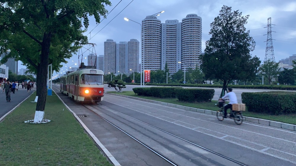 朝鲜视觉:随拍夏日里朝鲜的街景