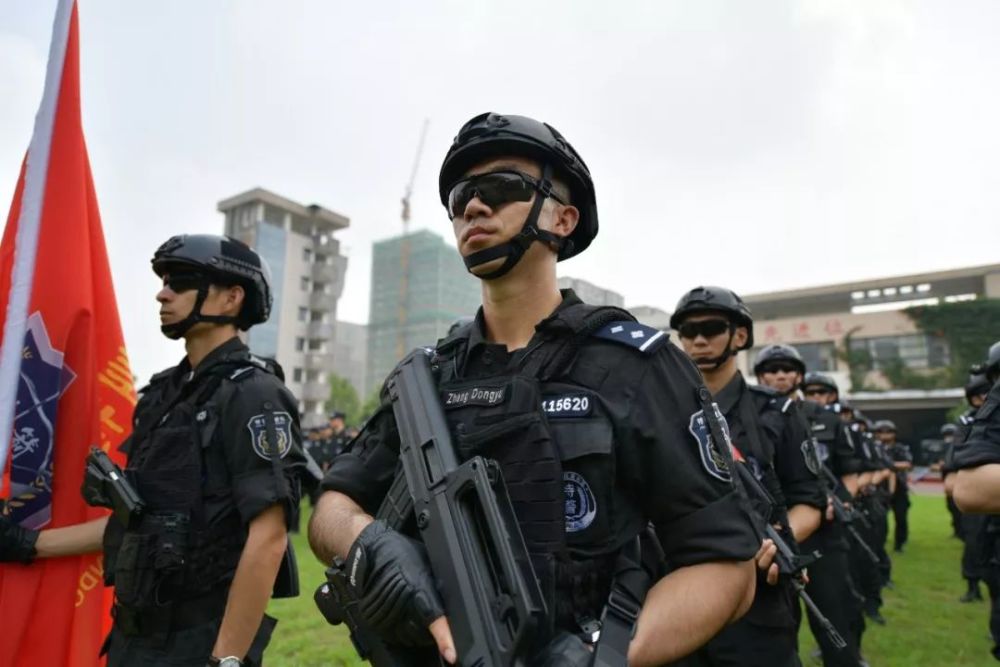 杭州特警惊艳亮相全省公安机关全警实战大练兵