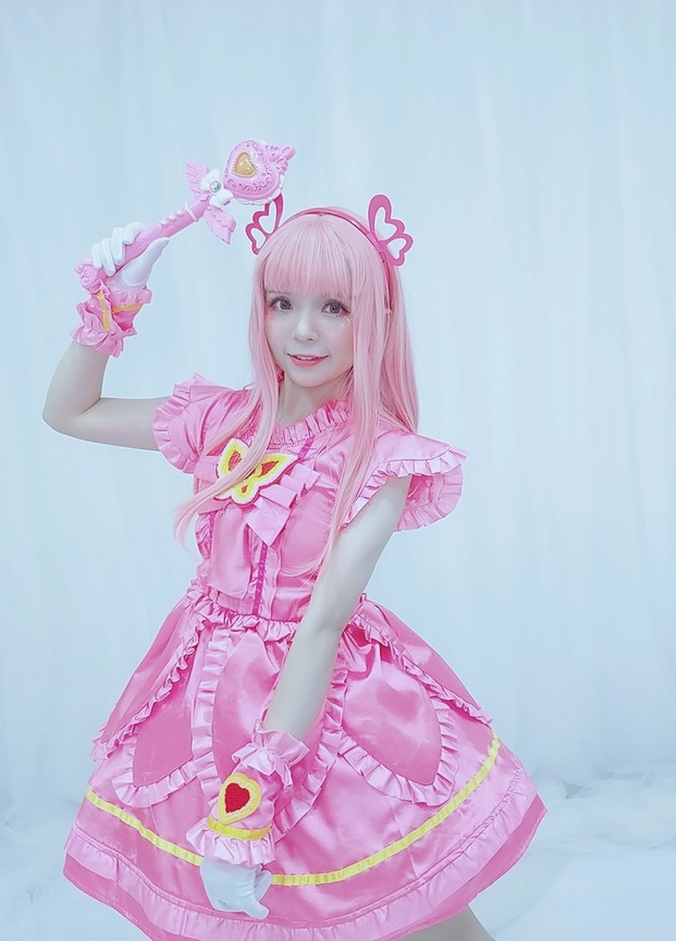 cosplay小学生角色,cosplay瑶的化妆 小学生cos美琪美雪,还原度堪比复制粘贴,魔仙迷哭晕在