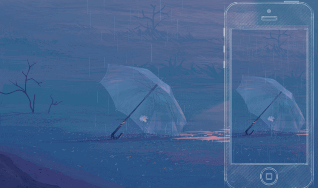 唯美mv必备——ae制作下雨教程